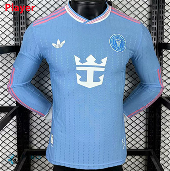 Maillotparis Achat Maillot Foot Inter Miami Player Third Manche Longue 2025/26