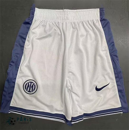 Maillotparis Acheter Maillot Foot Inter Milan Short Blanc 2025/26