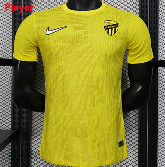 Maillotparis Discount Maillot Foot Jeddah United Player Jaune 2025/26