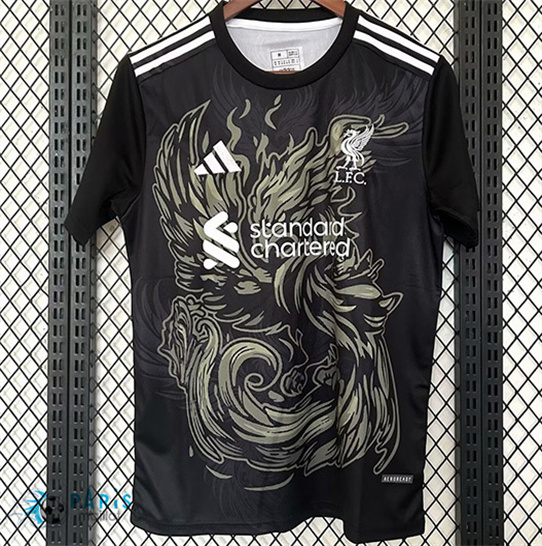 Maillotparis Flocage Maillot Foot Liverpool Special Noir 2025/26