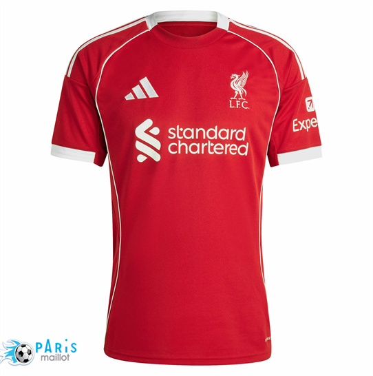 Maillotparis Prix Maillot Foot Liverpool Domicile 2025/26