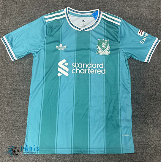 Maillotparis Acheter Maillot Foot Liverpool Vert 2025/26