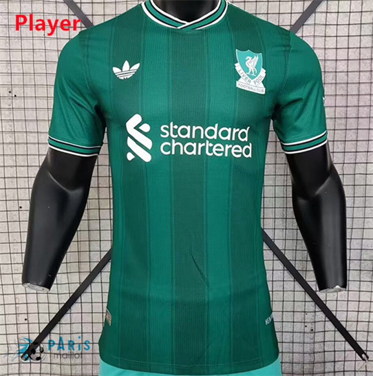 Maillotparis Flocage Maillot Foot Liverpool Player Vert 2025/26