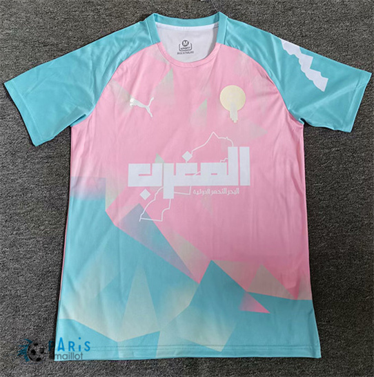 Maillotparis Créer Maillot Foot Maroc Training Rose 2025/26