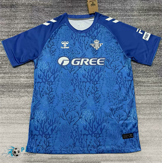Maillotparis Achat Maillot Foot Real Betis Special Bleu 2025/26