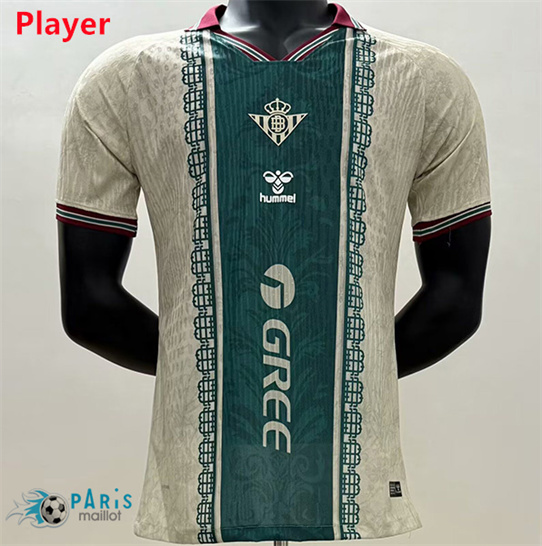 Maillotparis Nouveau Maillot Foot Real Betis Player Special 2025/26