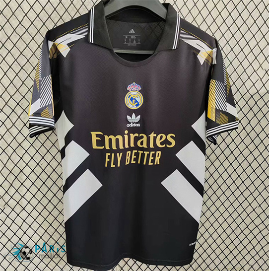 Maillotparis Marque Maillot Foot Real Madrid Training Noir 2025/26