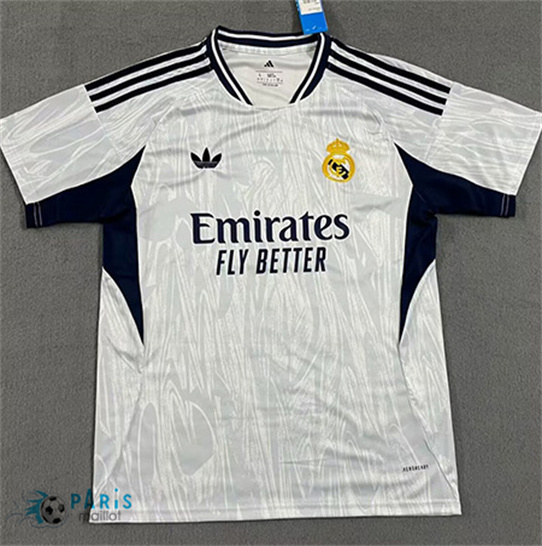Maillotparis Flocage Maillot Foot Real Madrid Special Shamrock Blanc 2025/26