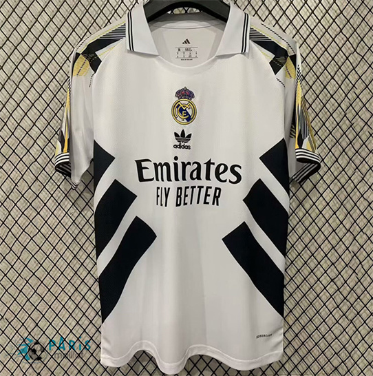 Maillotparis Marque Maillot Foot Real Madrid Training Blanc 2025/26
