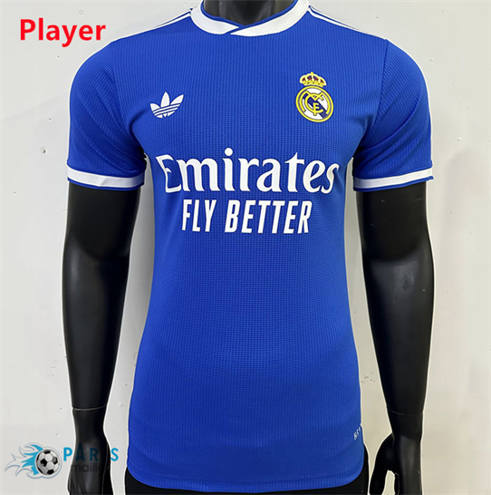 Maillotparis Achat Maillot Foot Real Madrid Player Bleu 2025/26