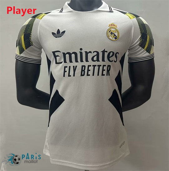Maillotparis Prix Maillot Foot Real Madrid Player Training Blanc 2025/26