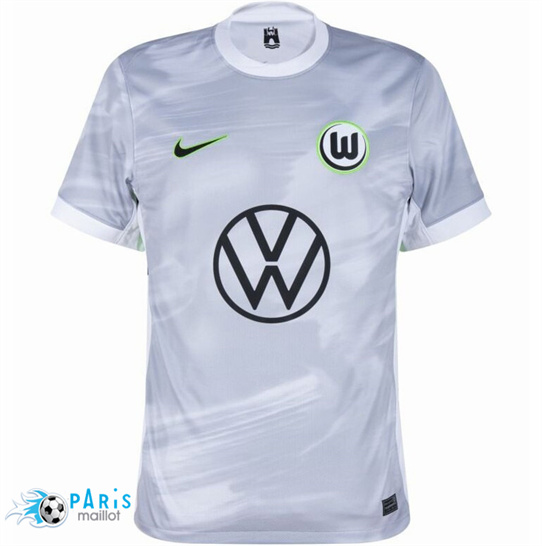 Maillotparis Soldes Maillot Foot VfL Wolfsburg Exterieur 2025/26