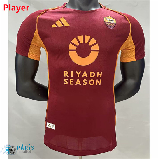 Créer Maillot Foot AS Rome Player Domicile 2025/26