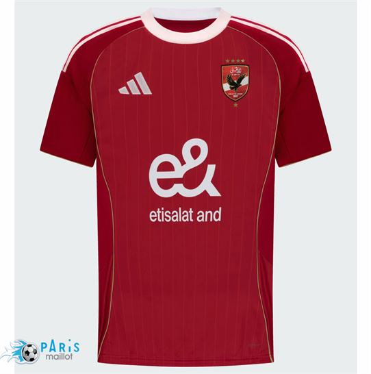 Soldes Maillot Foot Al Ahly SC Domicile 2025/26