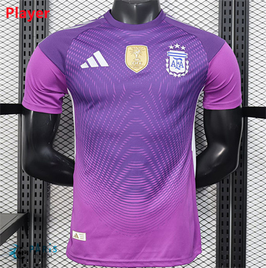 Nouveau Maillot Foot Argentine Player Pourpre 2025/26
