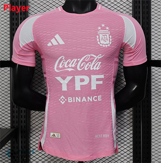 Créer Maillot Foot Argentine Player Rose 2025/26