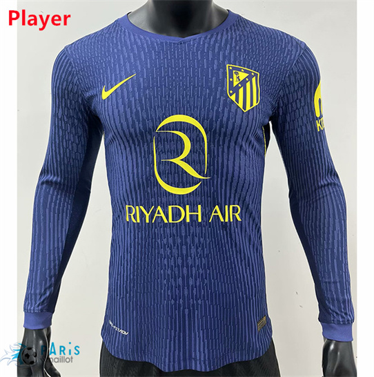 Soldes Maillot Foot Atletico Madrid Player Exterieur Manche Longue 2025/26