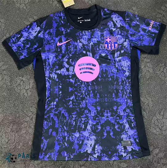 Créer Maillot Foot Barcelone Noir/Pourpre 2025/26