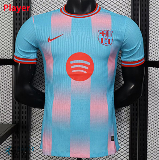 Nouveau Maillot Foot Barcelone Player Special Bleu 2025/26