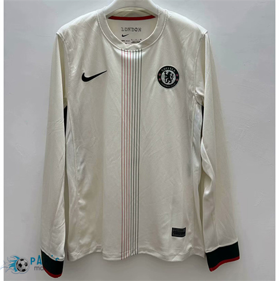 Soldes Maillot Foot Chelsea Exterieur Manche Longue 2025/26