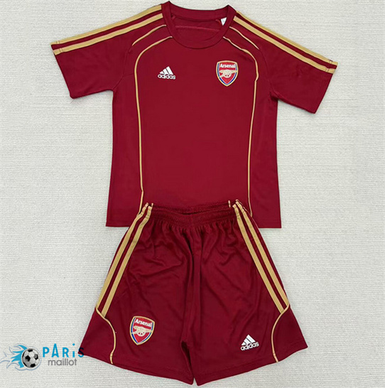 Soldes Maillot Foot Arsenal Enfant Training Rouge 2025/26