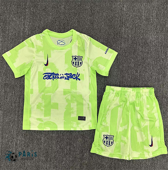 Acheter Maillot Foot Barcelone Enfant Third Vert 2025/26