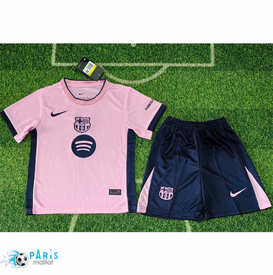 Soldes Maillot Foot Barcelone Enfant deep Rose 2025/26