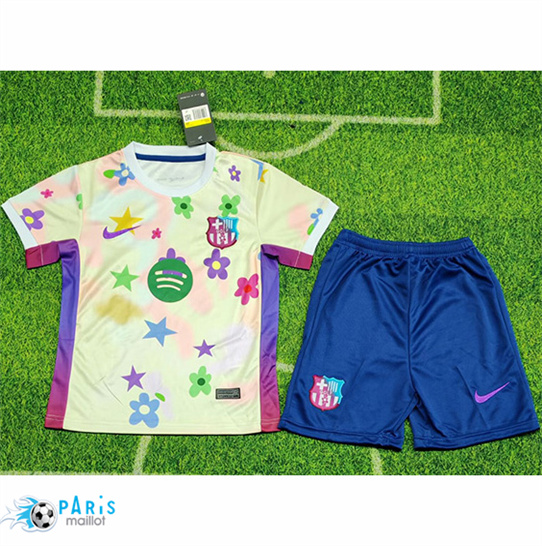Achat Maillot Foot Barcelone Enfant Checkered Plate 2025/26