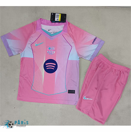 Soldes Maillot Foot Barcelone Enfant Third 2025/26