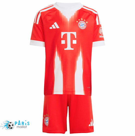 Soldes Maillot Foot Bayern Munich Enfant Domicile 2025/26
