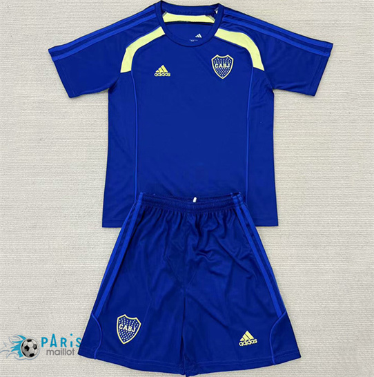 Soldes Maillot Foot Boca Juniors Enfant Training Bleu 2025/26
