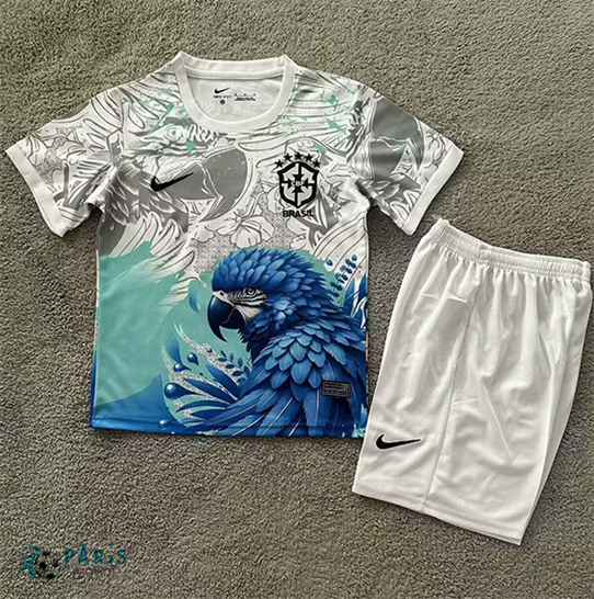 Soldes Maillot Foot Brésil Enfant Special Parrot 2025/26