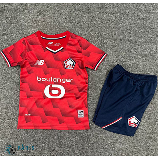 Marque Maillot Foot Lille OSC Enfant Domicile 2025/26