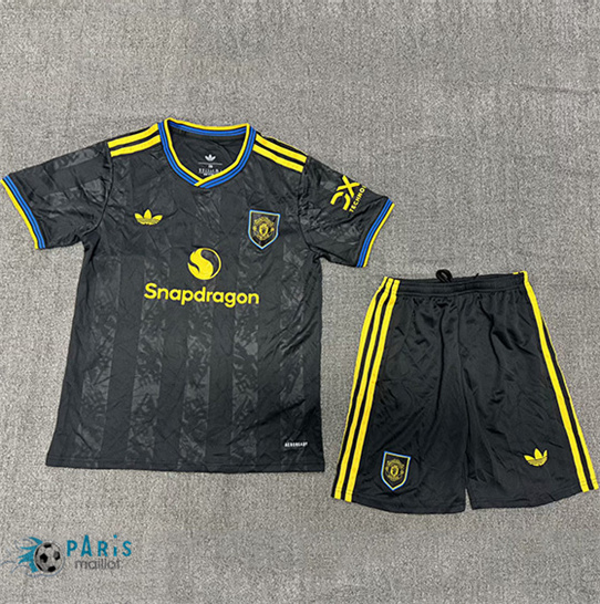 Soldes Maillot Foot Manchester United Enfant Third 2025/26