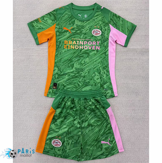Créer Maillot Foot PSV Eindhoven Enfant Gardien de but 2025/26