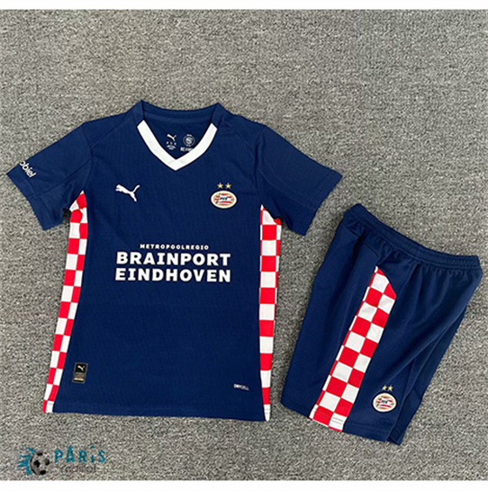 Flocage Maillot Foot PSV Eindhoven Enfant Exterieur 2025/26