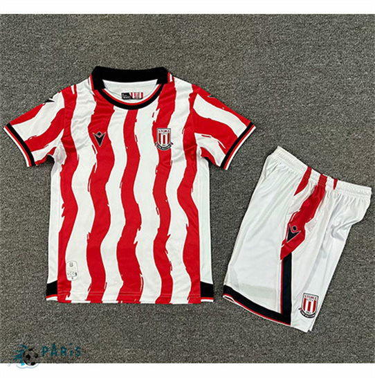 Flocage Maillot Foot Stoke City Enfant Domicile 2025/26