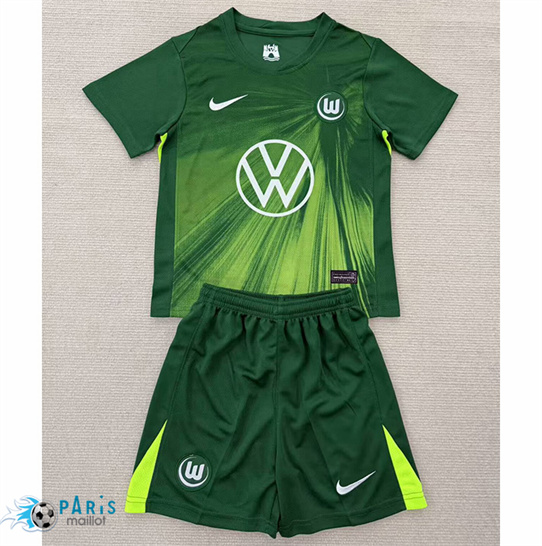 Acheter Maillot Foot VfL Wolfsburg Enfant Domicile 2025/26