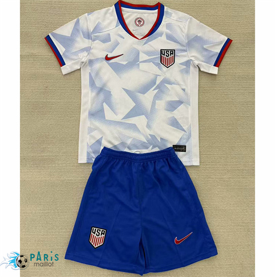 Soldes Maillot Foot États-Unis Enfant Domicile 2025/26