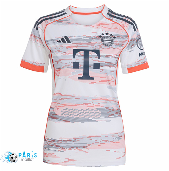 Flocage Maillot Foot Bayern Munich Femme Exterieur 2025/26