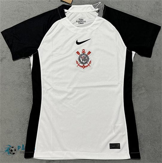 Nouveau Maillot Foot Corinthians Femme Domicile 2025/26
