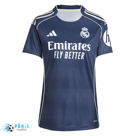 Soldes Maillot Foot Real Madrid Femme Exterieur 2025/26