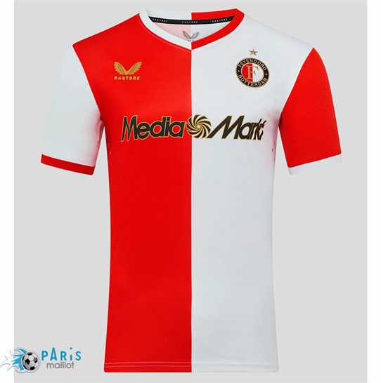 Soldes Maillot Foot Feyenoord Domicile 2025/26