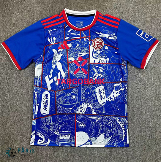 Soldes Maillot Foot Fortuna Düsseldorf Special Bleu 2025/26