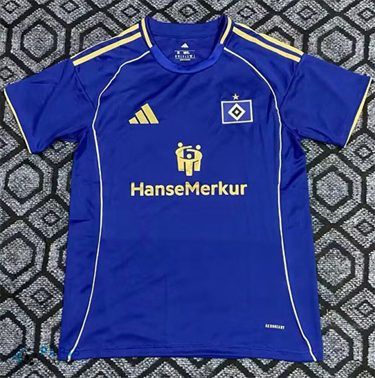 Soldes Maillot Foot Hamburger SV Exterieur 2025/26