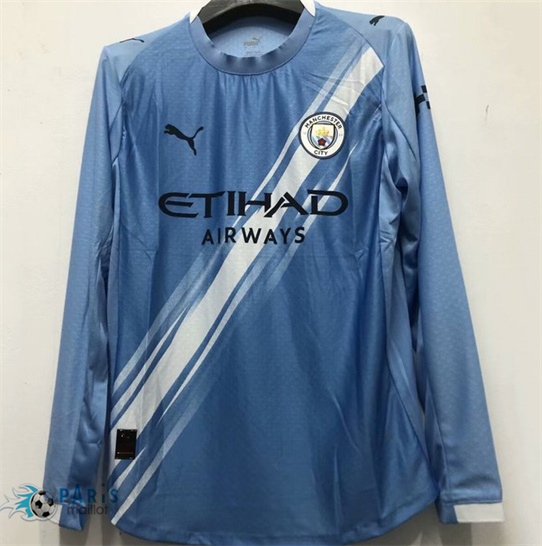 Prix Maillot Foot Manchester City Player Domicile Manche Longue 2025/26