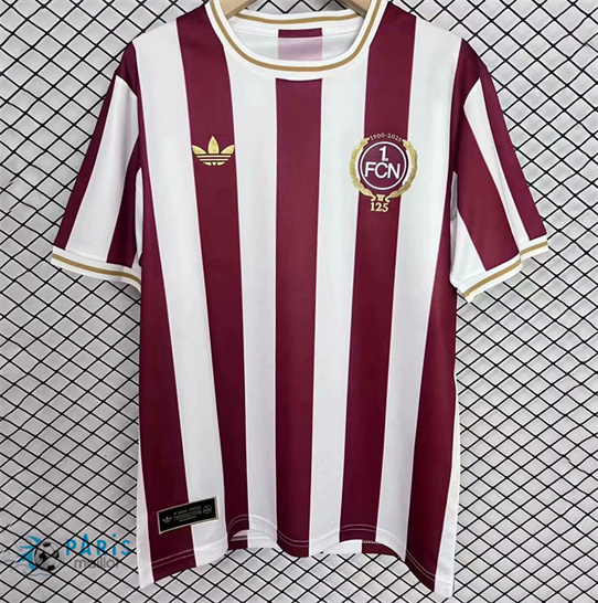 Nouveau Maillot Foot Nuremberg commémorative 2025/26