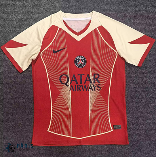 Soldes Maillot Foot PSG Special Rouge 2025/26