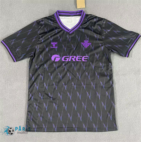 Flocage Maillot Foot Real Betis Training Noir 2025/26