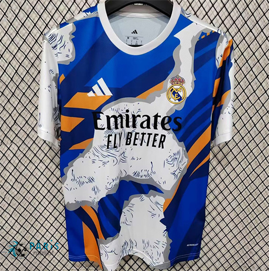 Prix Maillot Foot Real Madrid Spécial Bleu/Blanc 2025/26